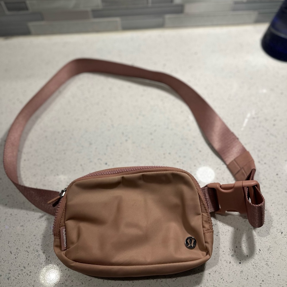 lululemon athletica light pink Belt Bag